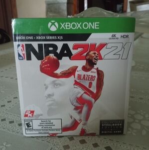 🆕 NBA 2K21 Collectors Steelbook Edition + Digital Game FACTORY SEALED - for Xbo